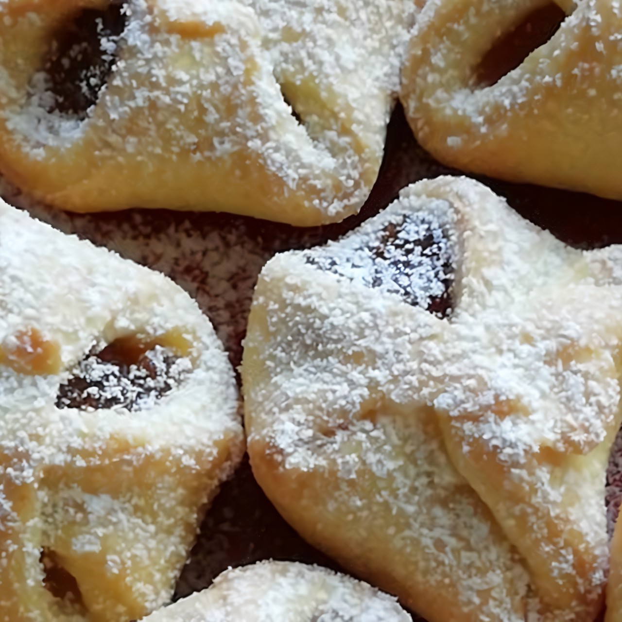 Печенье с джемом на сметане