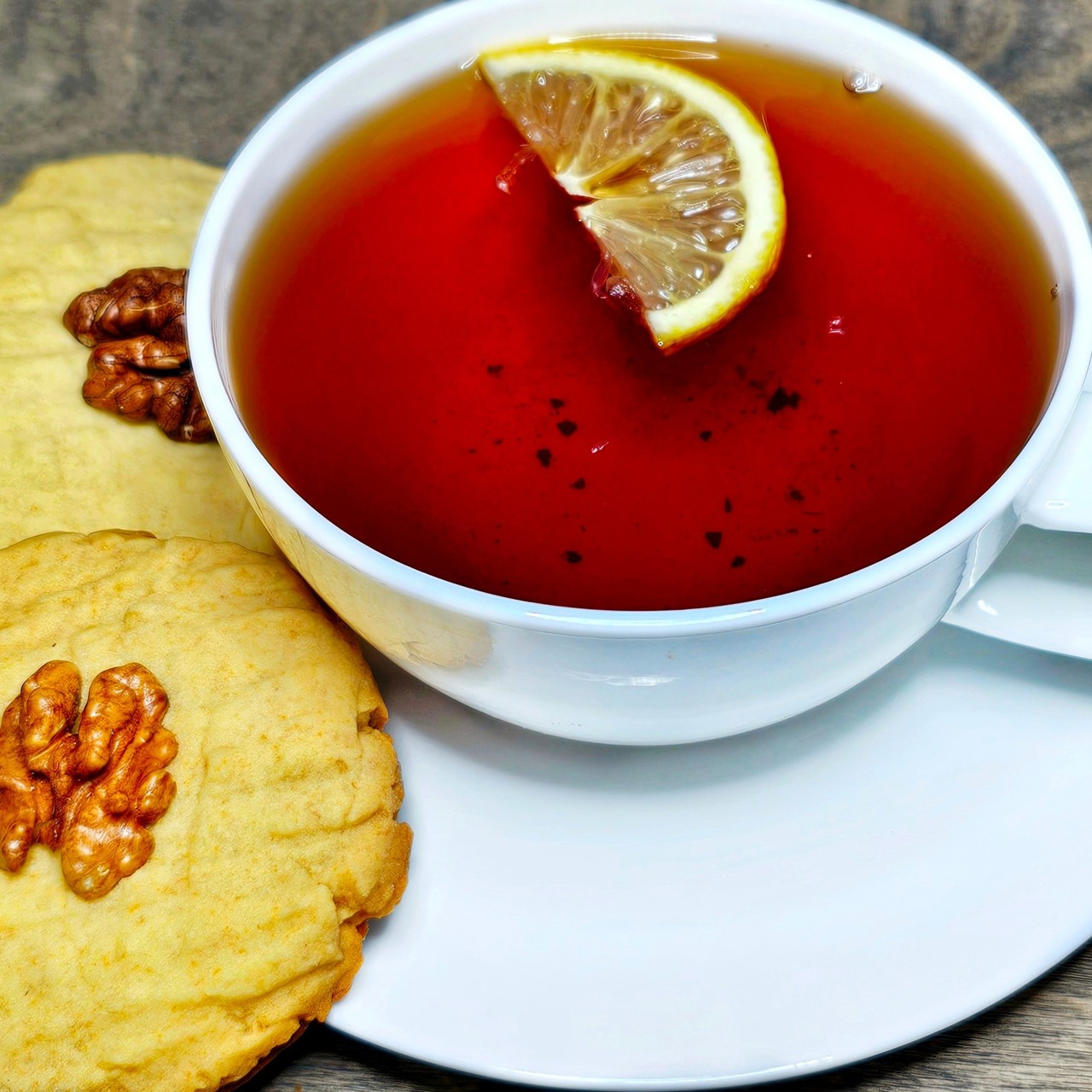 Печенье с грецким орехом