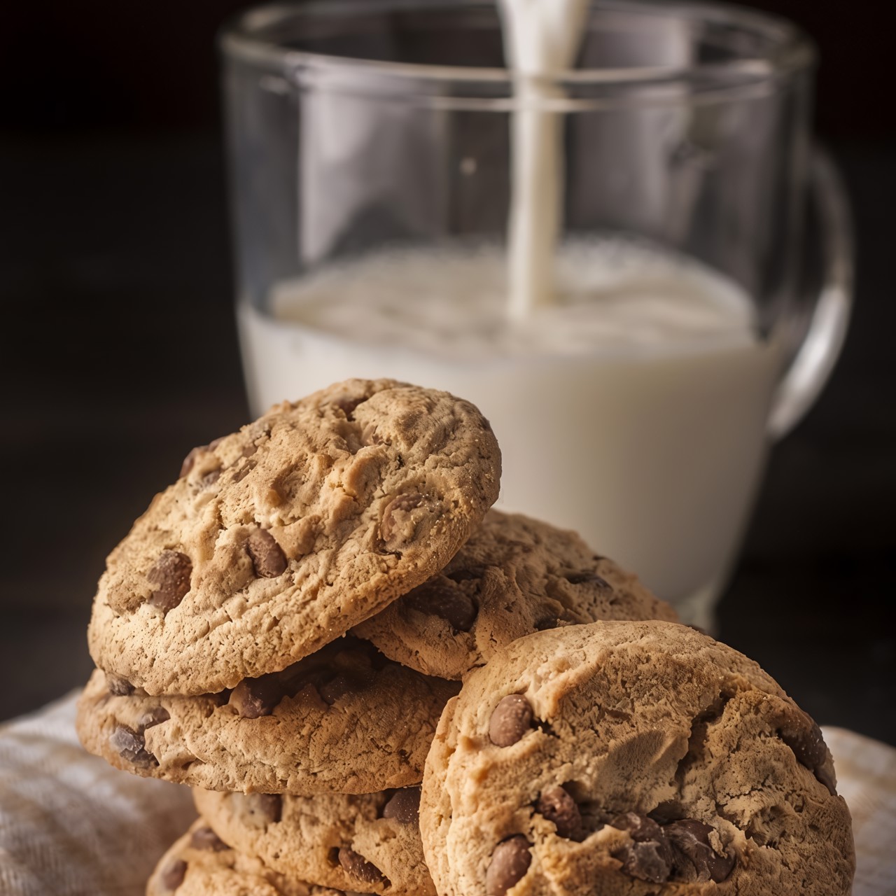 Печенье с шоколадными кусочками классическое