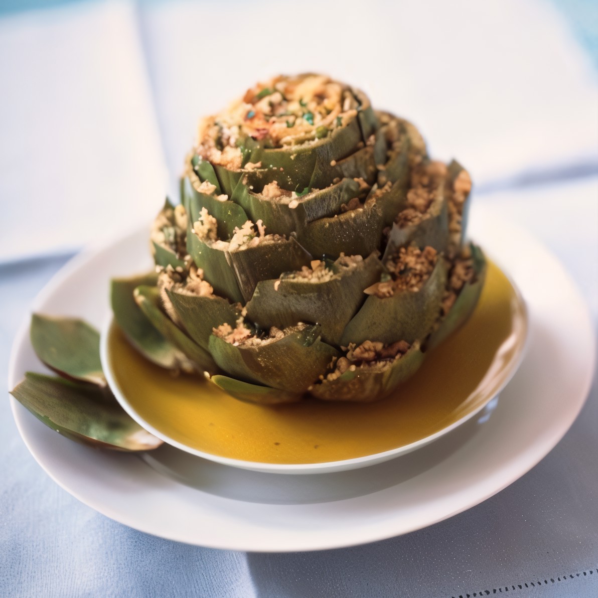 Печеные артишоки