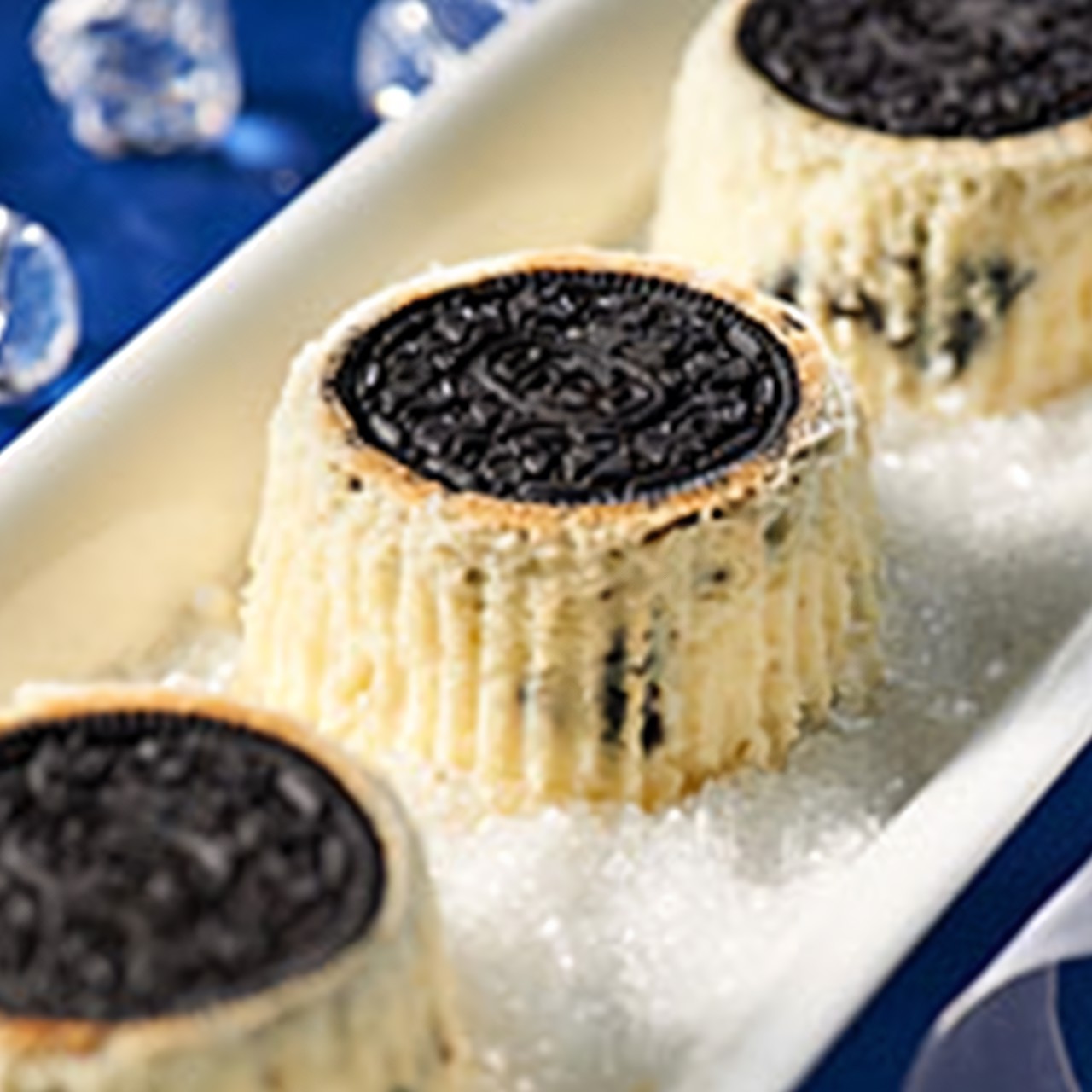 Печеные мини-сырники из печенья Oreo