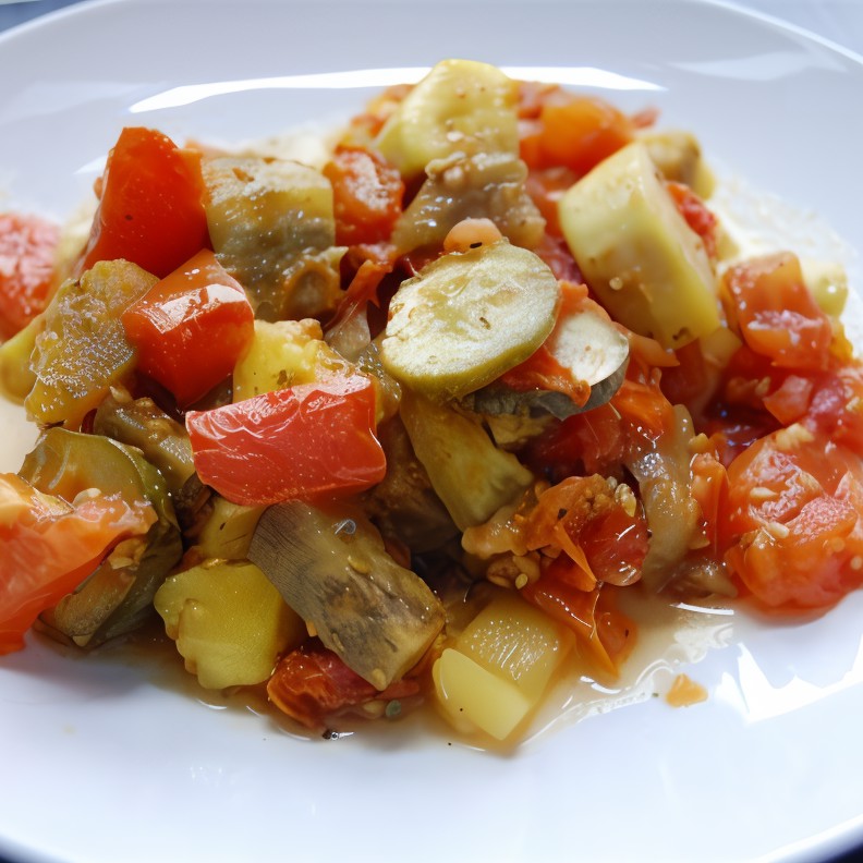 Печеные овощи по-простому