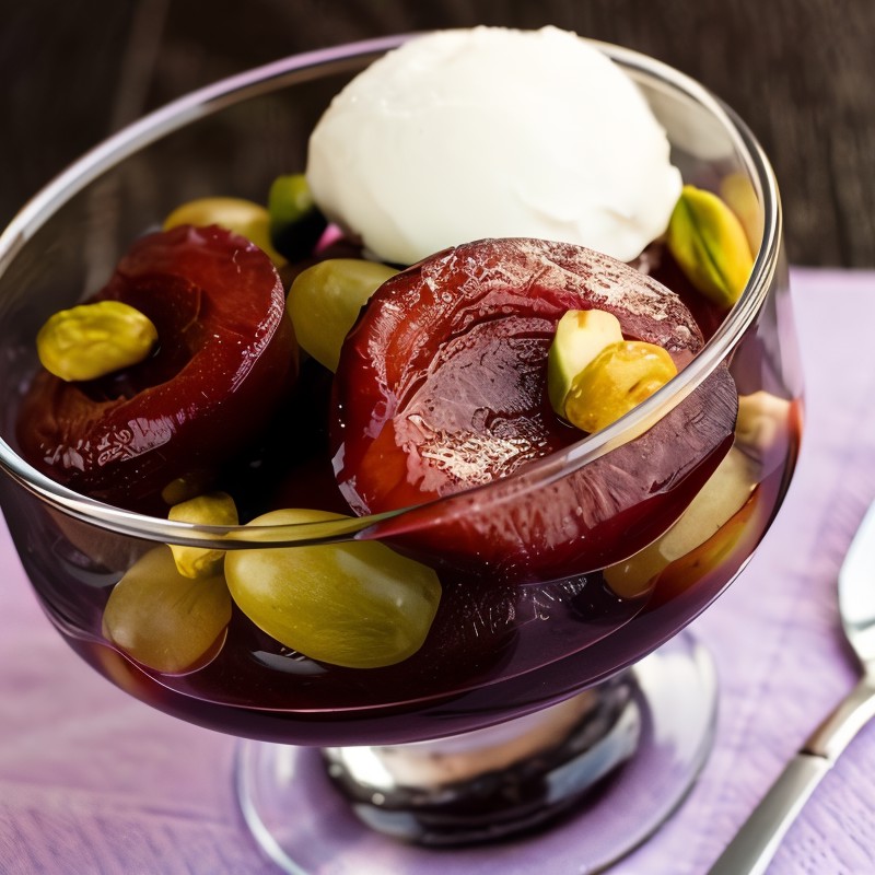 Печеные сливы