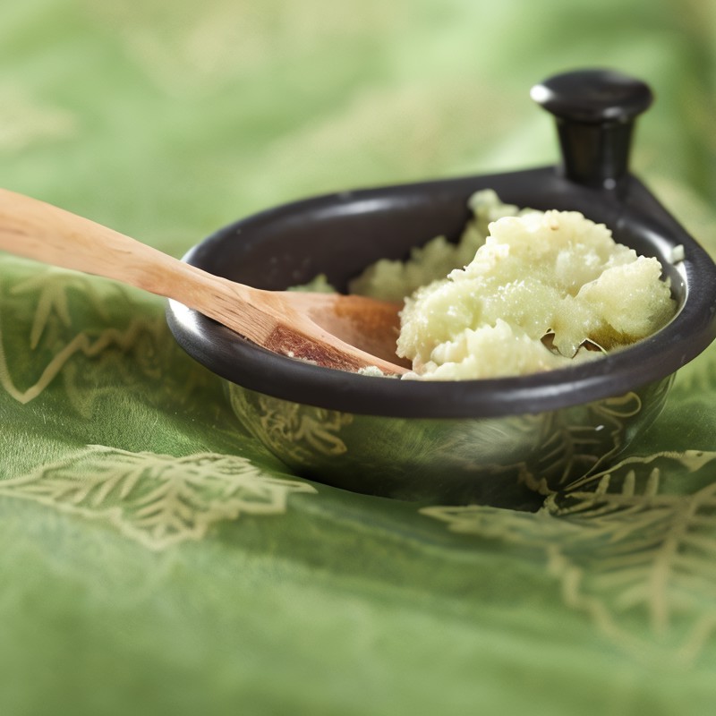 Печеный чеснок с оливковым маслом и тимьяном