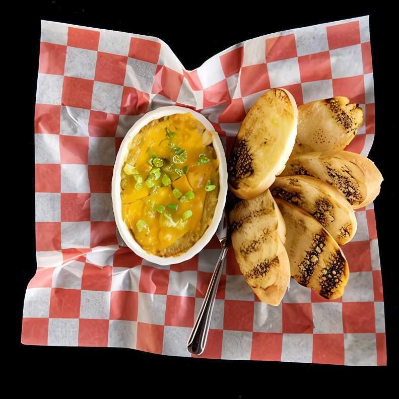 Печеный паштет из артишоков и пармезана