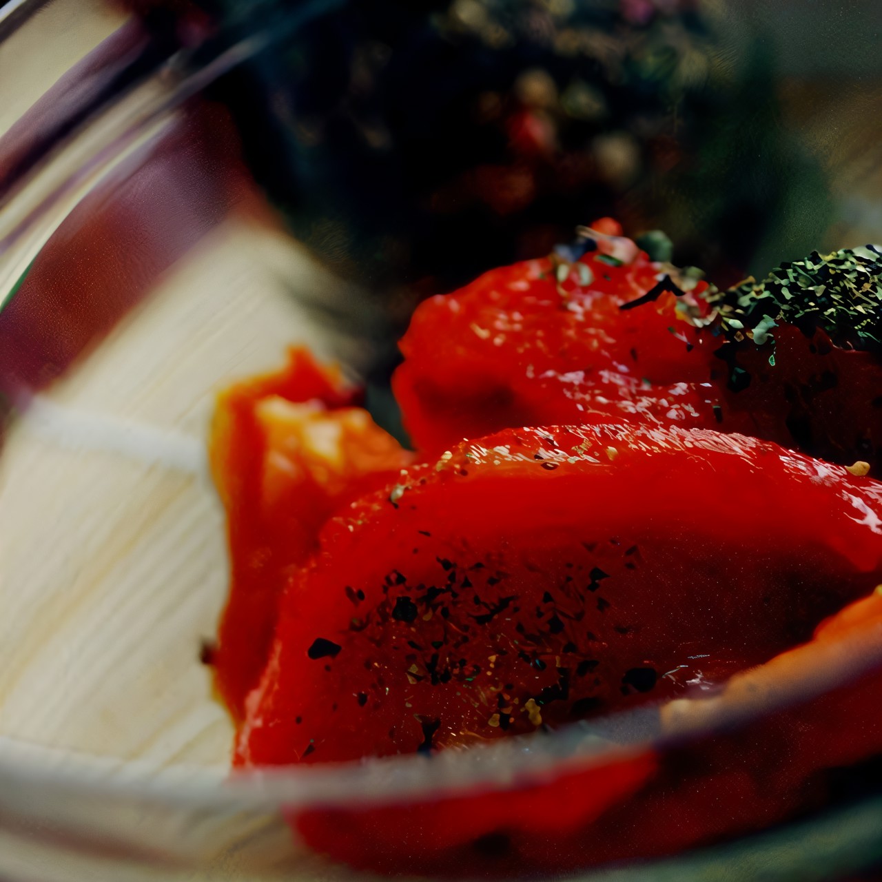 Печеный сладкий перец