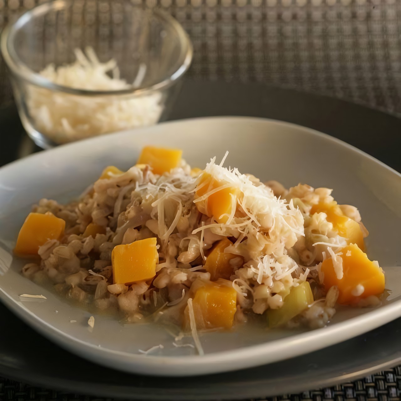 Перлотто с тыквой