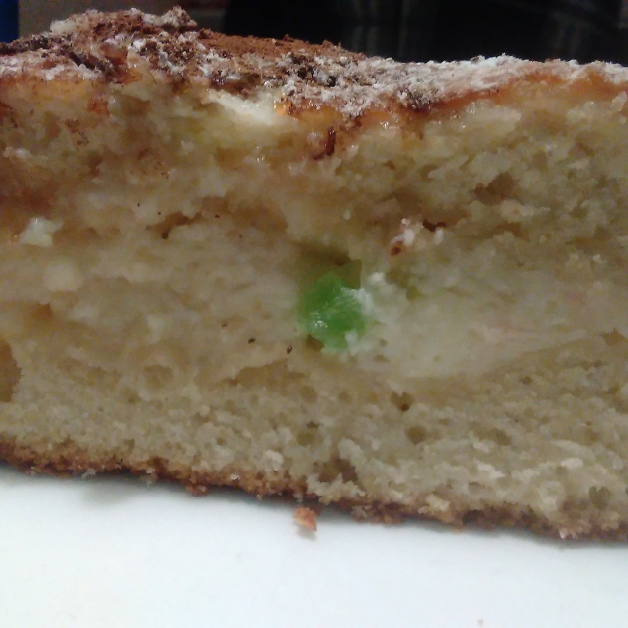 Песочный пирог с творожной массой