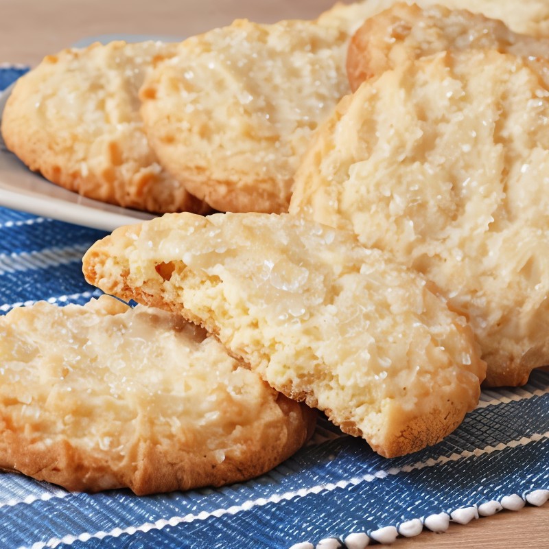 Песочное печенье с тростниковым сахаром