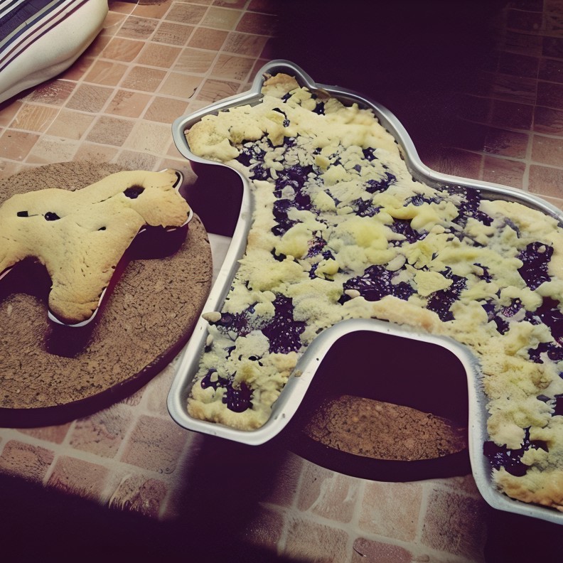 Песочное печенье со смородиной