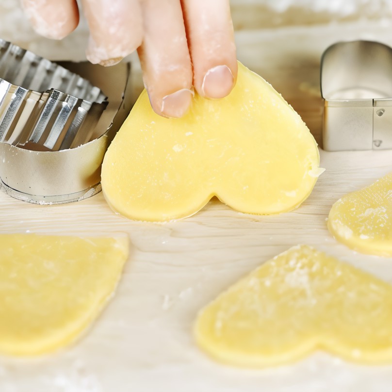 Песочное тесто на основе майонеза