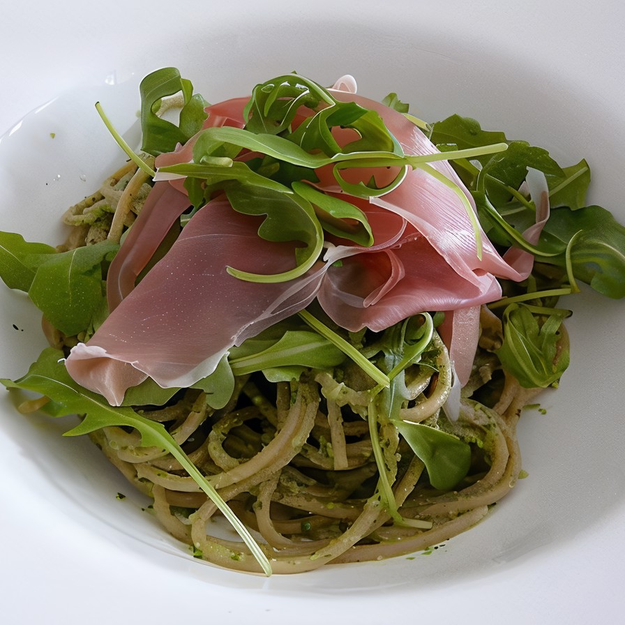 Песто из дикого чеснока с лимоном