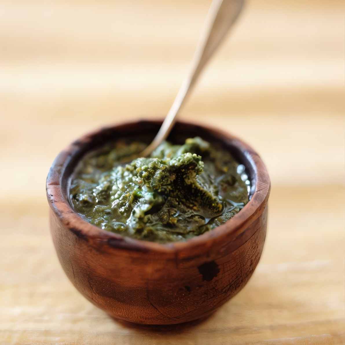 Песто из укропа и кедровых орешков