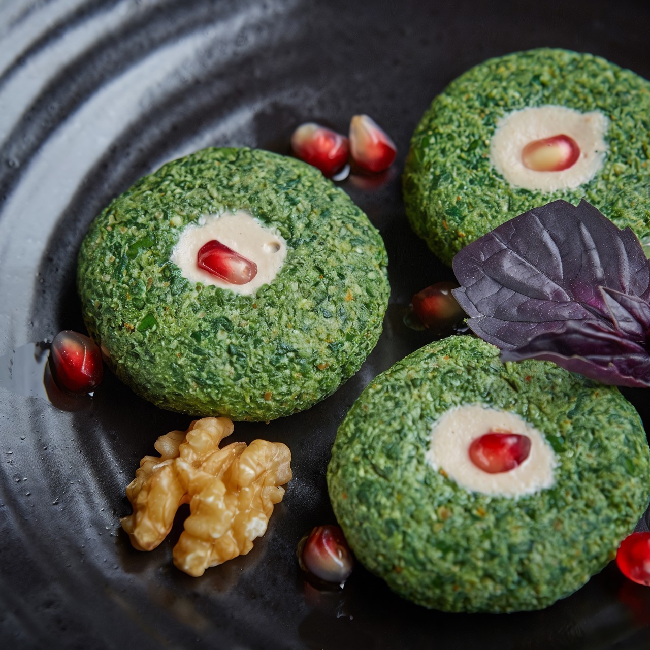 Пхали из свежего шпината