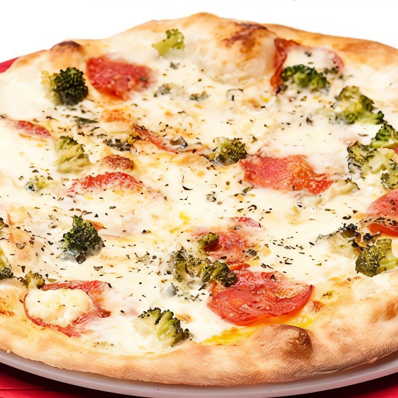 Пицца с капустой брокколи