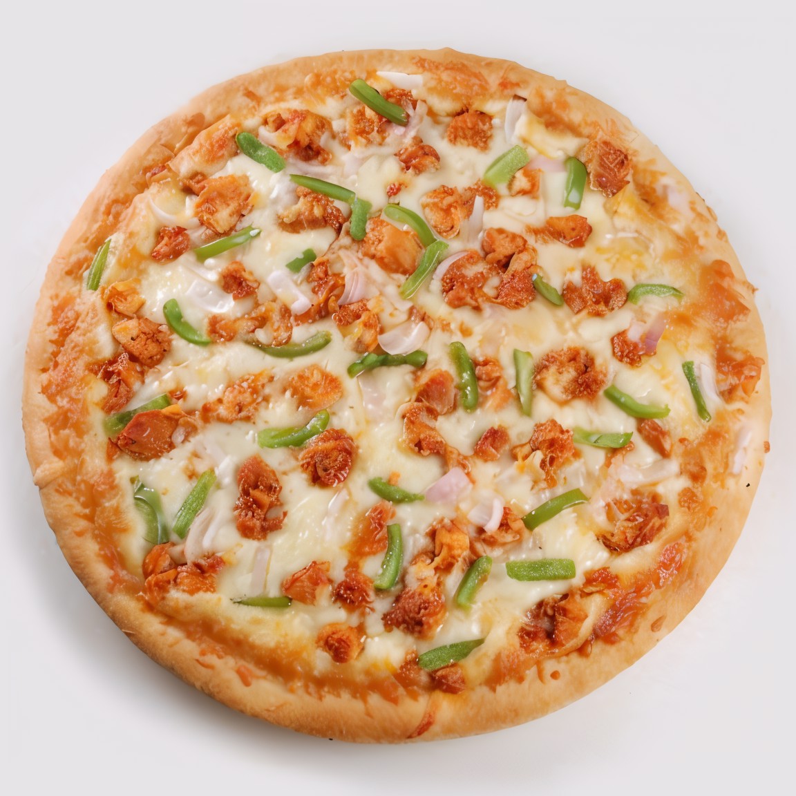 Пицца с курицей тикка