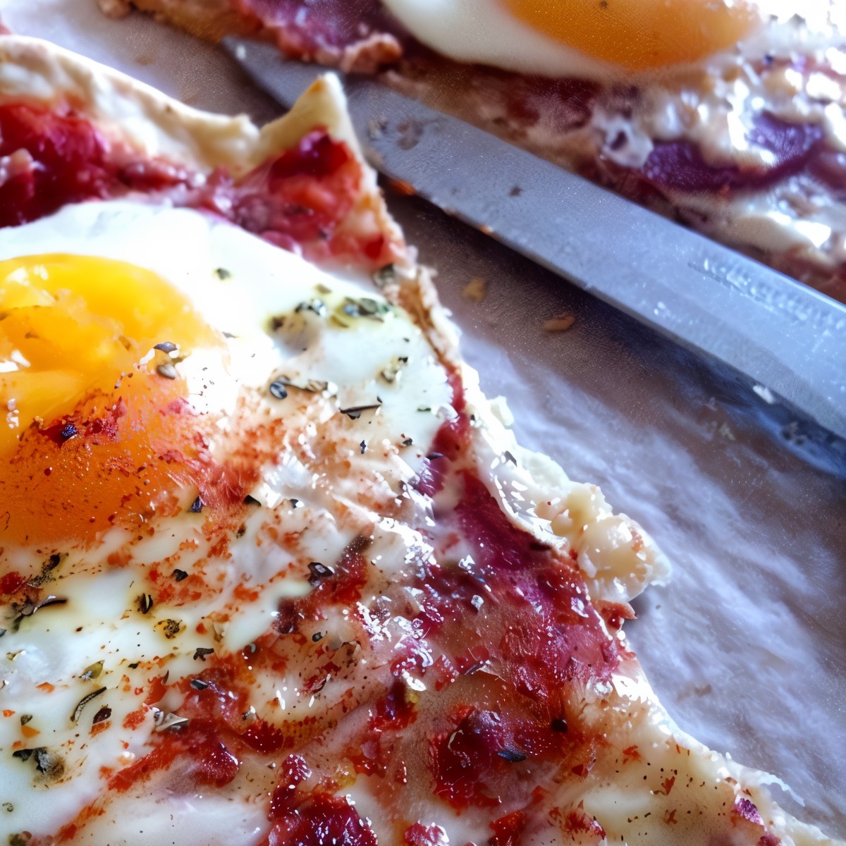 Пицца утренняя