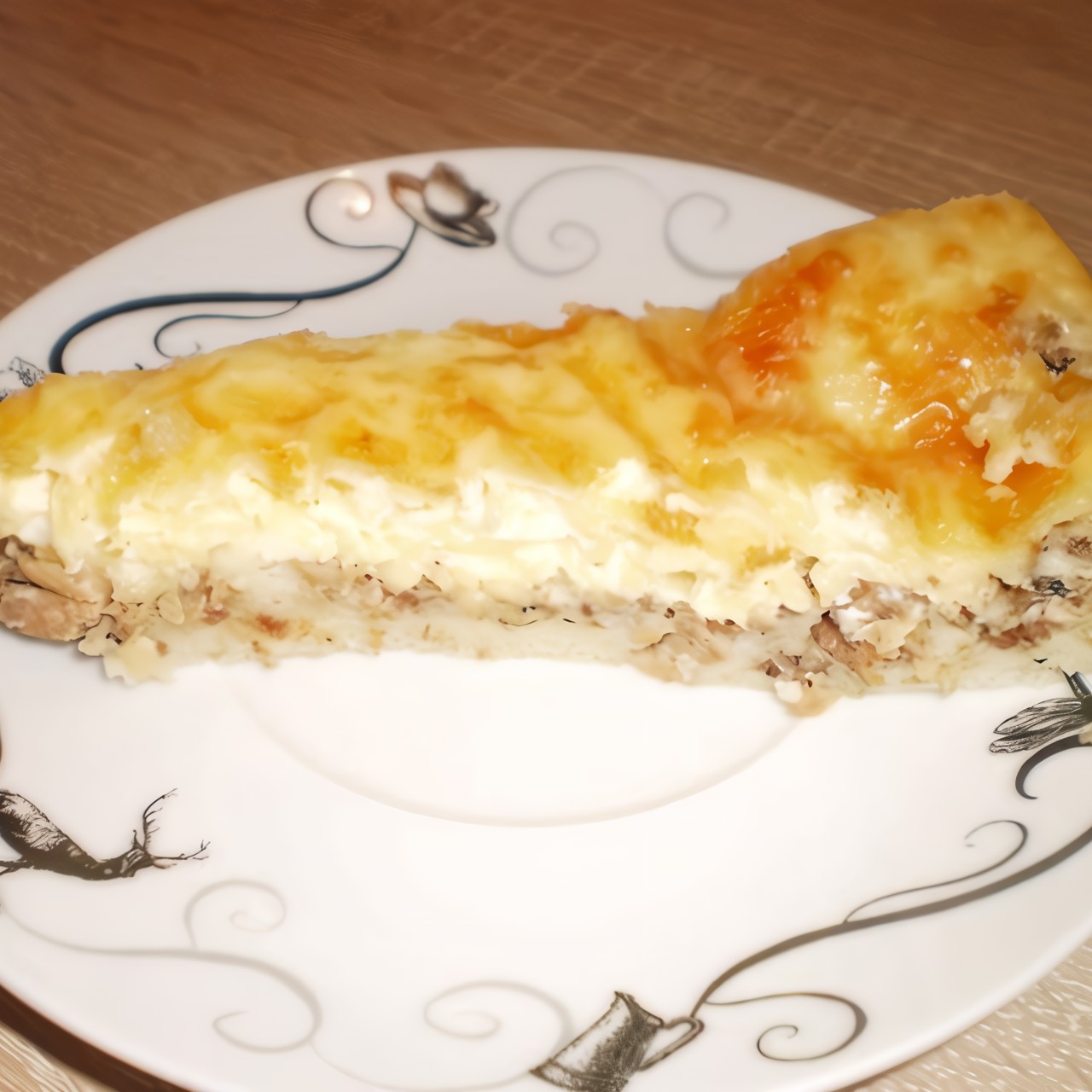 Пирог из сайры