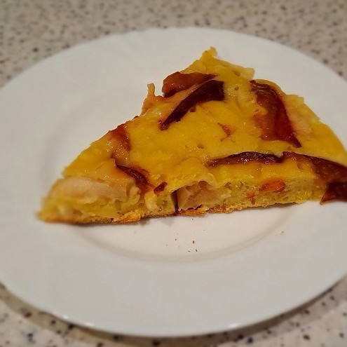 Фруктовый пирог на сковороде