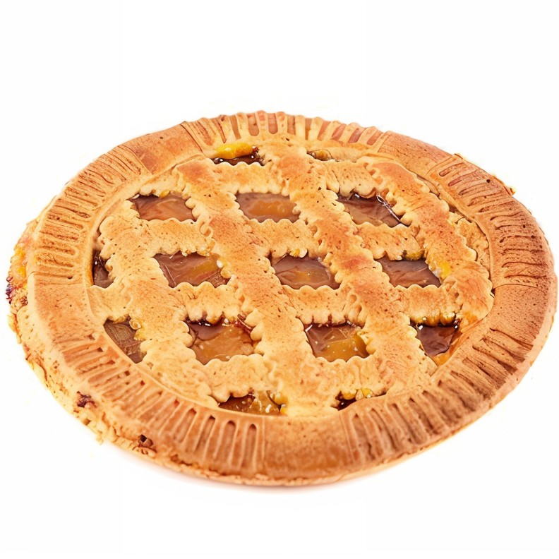 Пирог песочный с ягодами