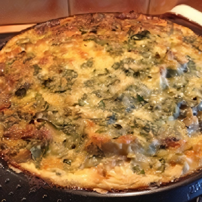 Пирог с баклажанами по-провански