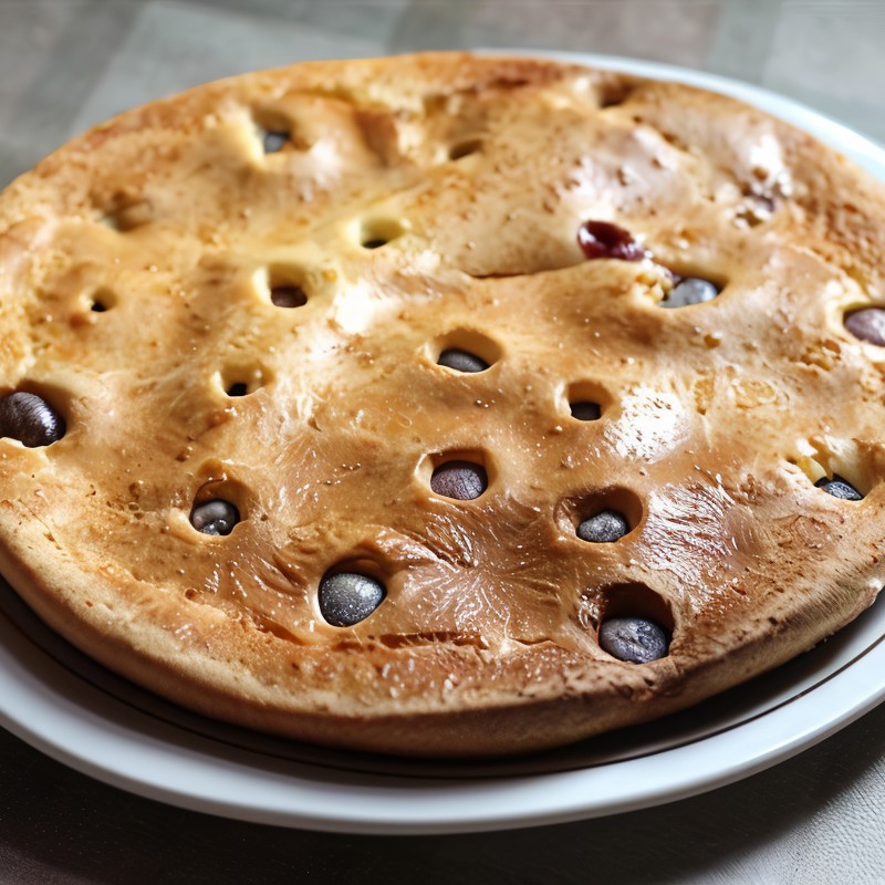 Пирог с черешней