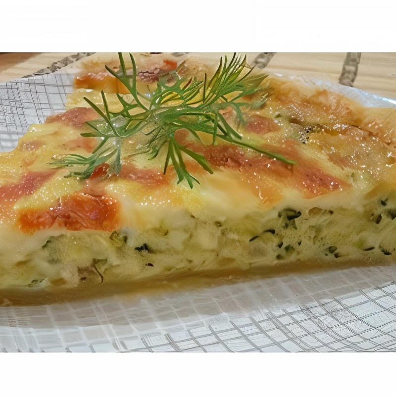 Пирог с кабачком