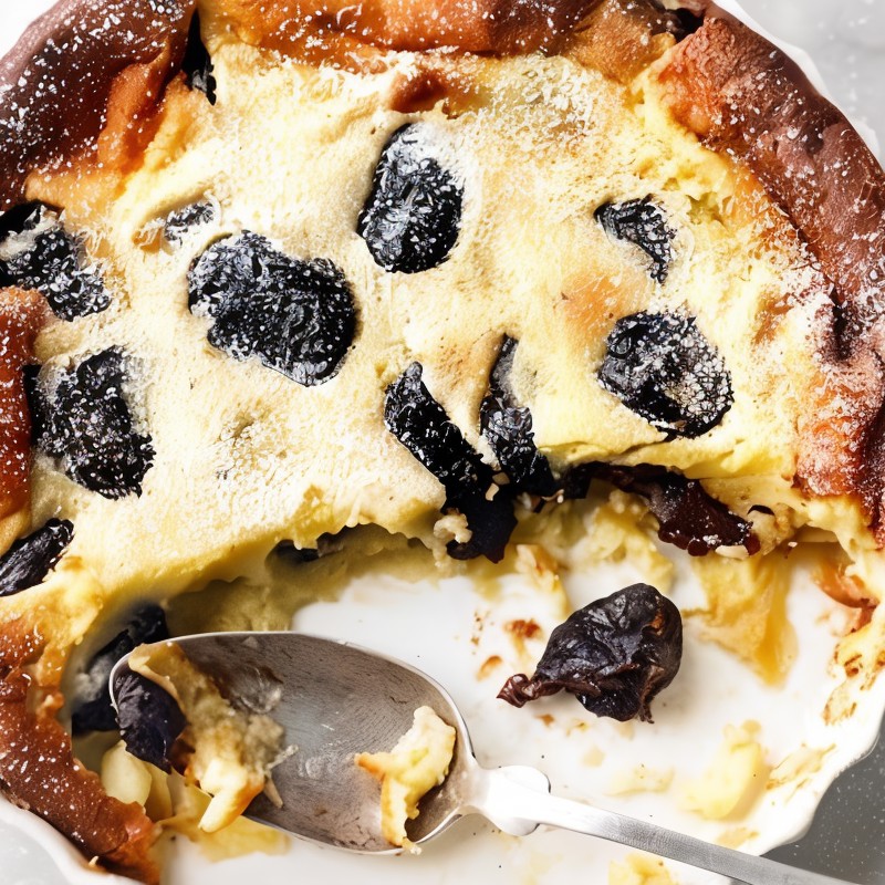 Пирог с калифорнийским черносливом