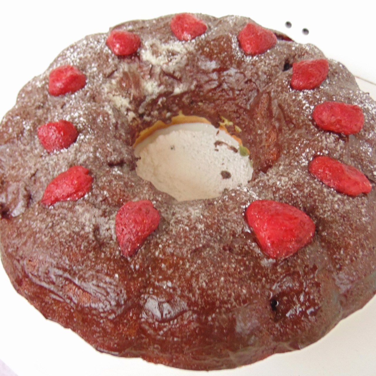 Пирог с клубникой