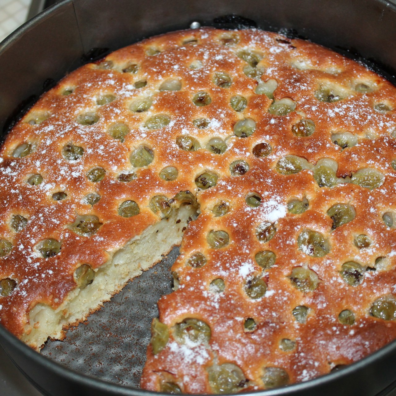 Пирог с крыжовником (Ciasto z agrestem)