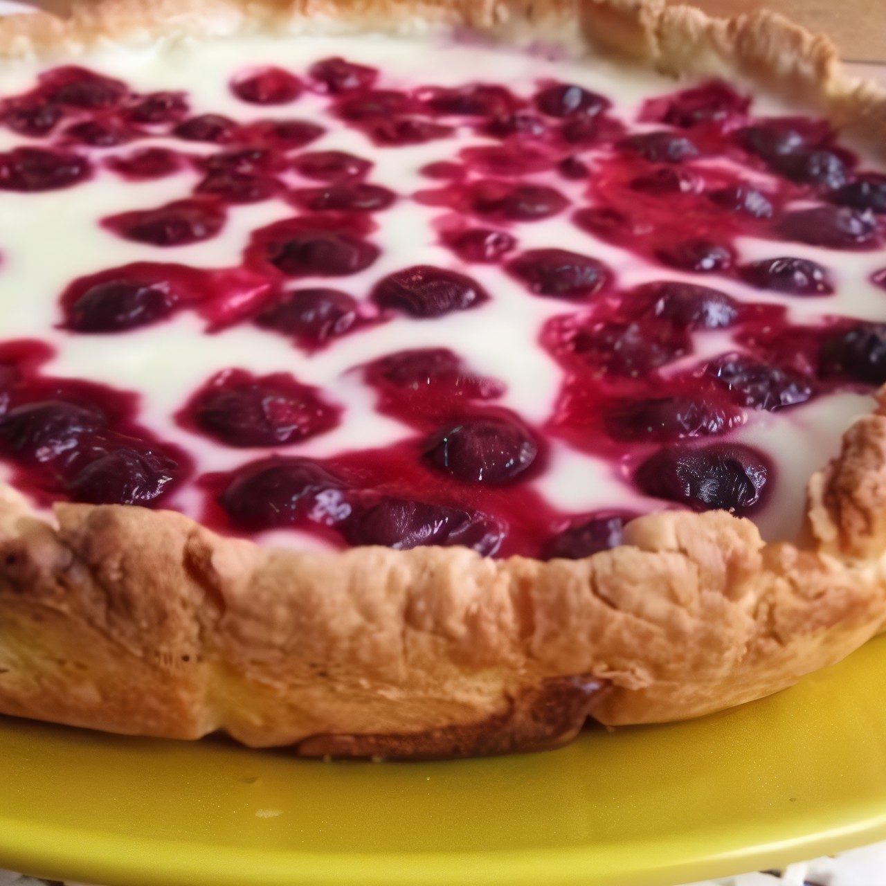 Пирог с вишней