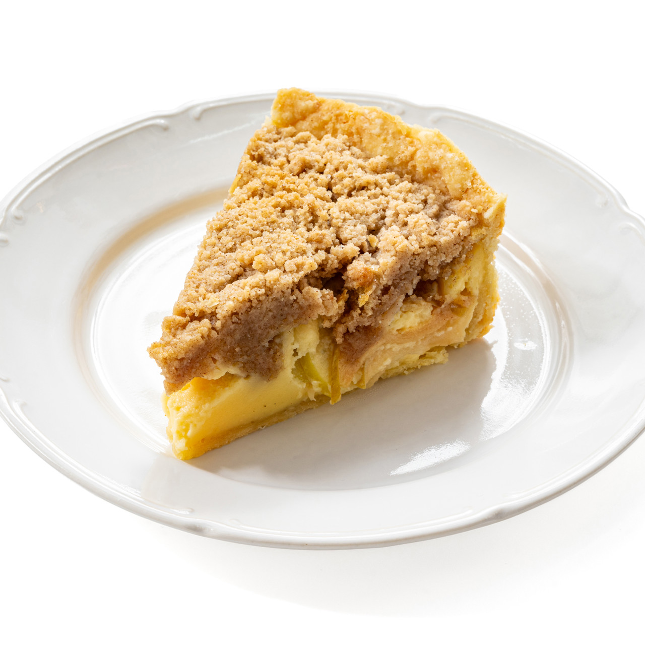 Пирог с яблоками крамбл