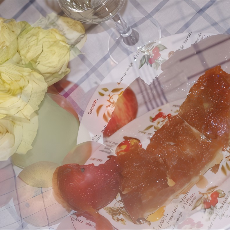 Пирог татен с яблоками и розмарином