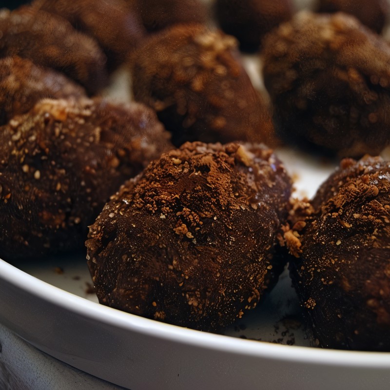 Пирожное «Картошка» с шоколадом, грецкими орехами и корицей