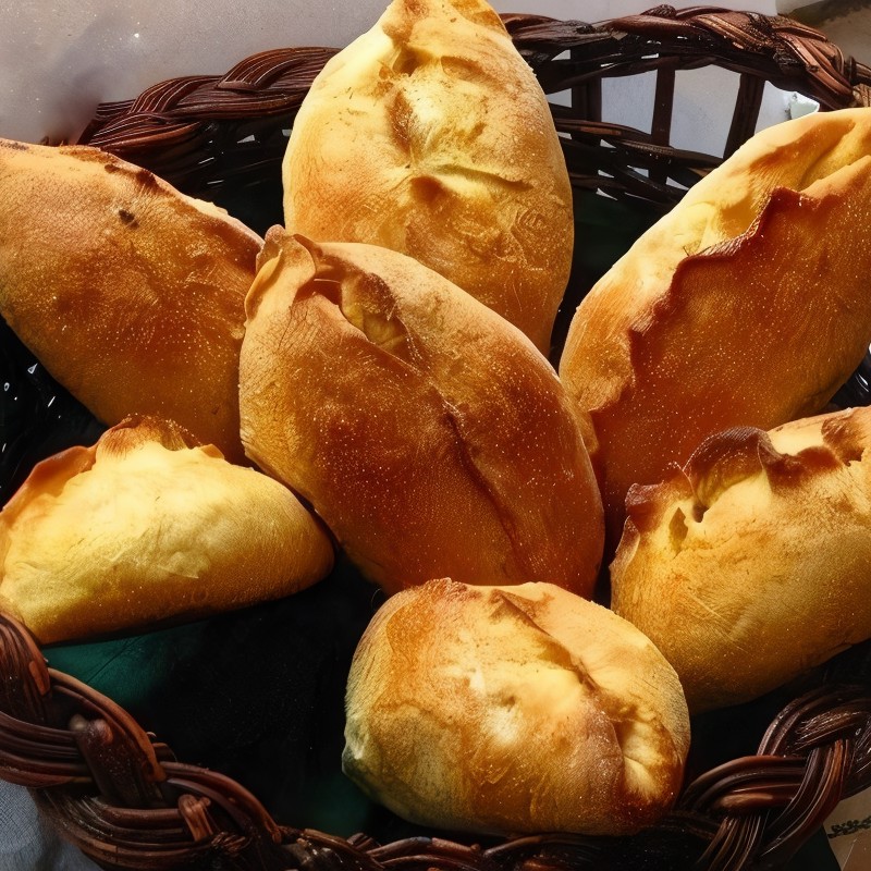 Пирожки из французского теста