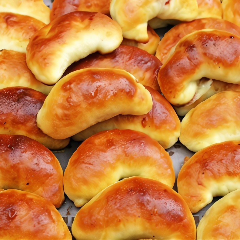 Пирожки из пресного теста