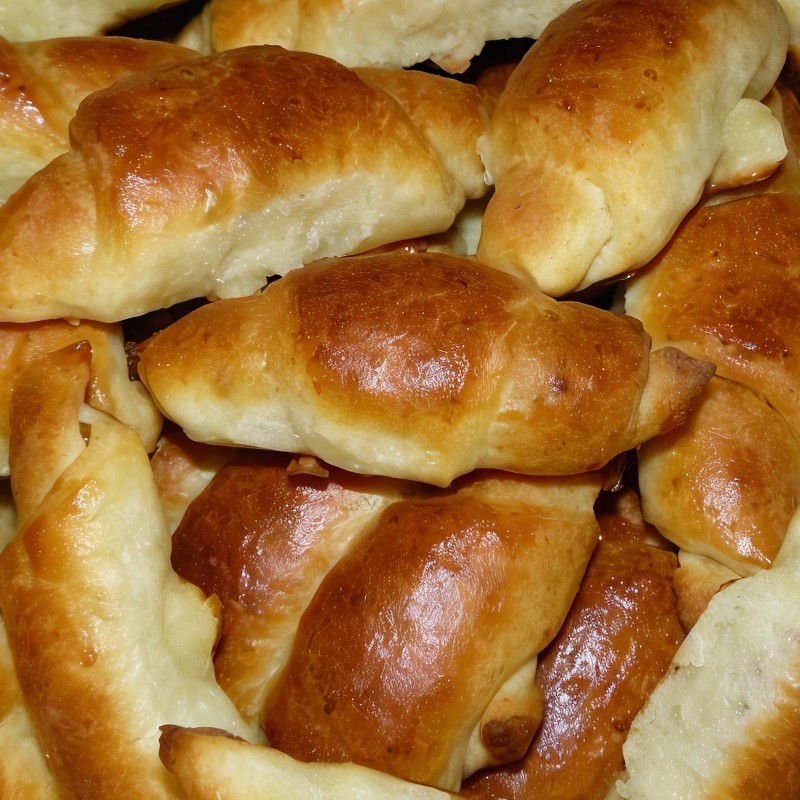 Нежные пирожки с капустой и яйцом