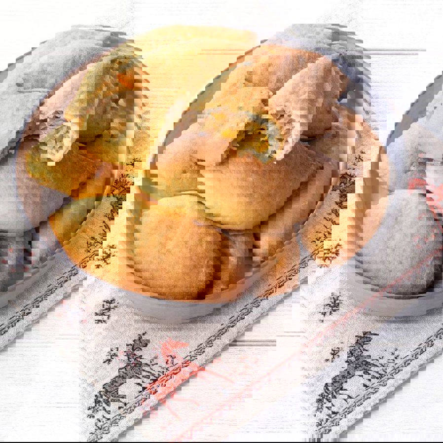 Пирожки с капустой для поста