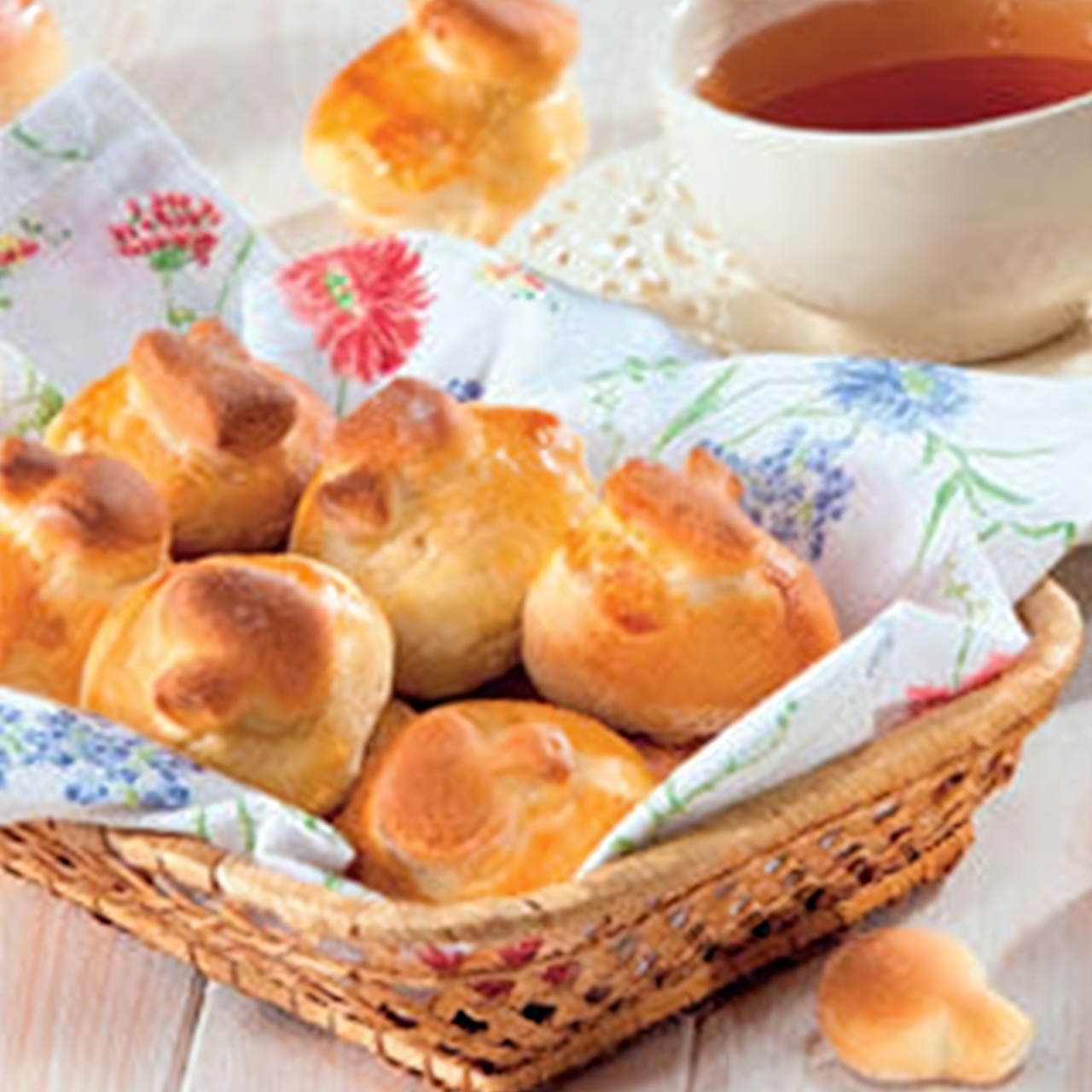 Пирожки с ветчиной и грибами