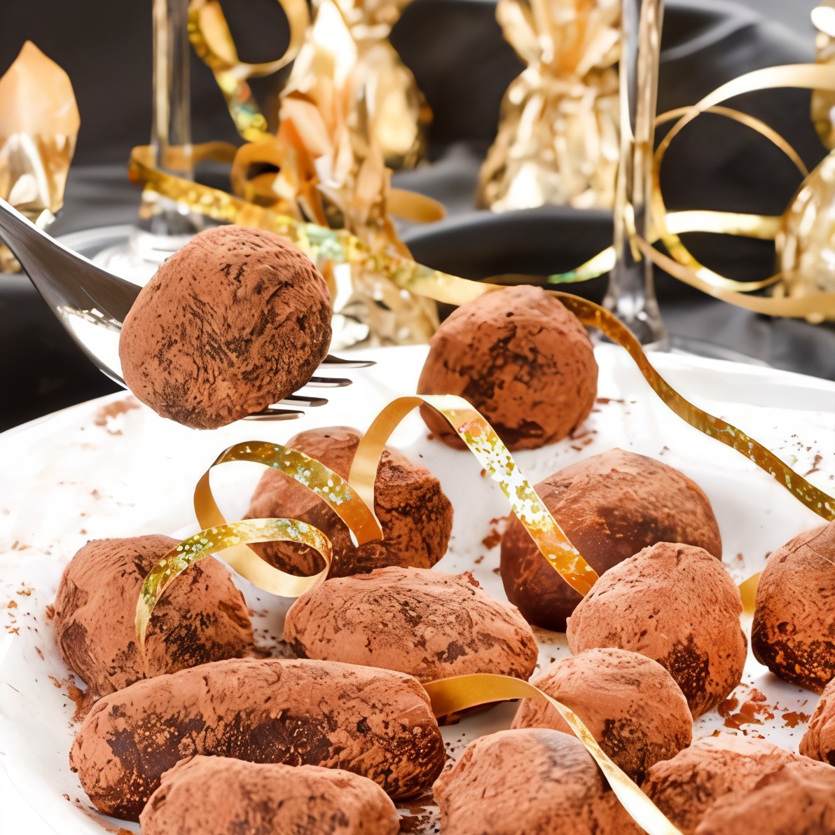 Пирожное «Картошка» с коньяком