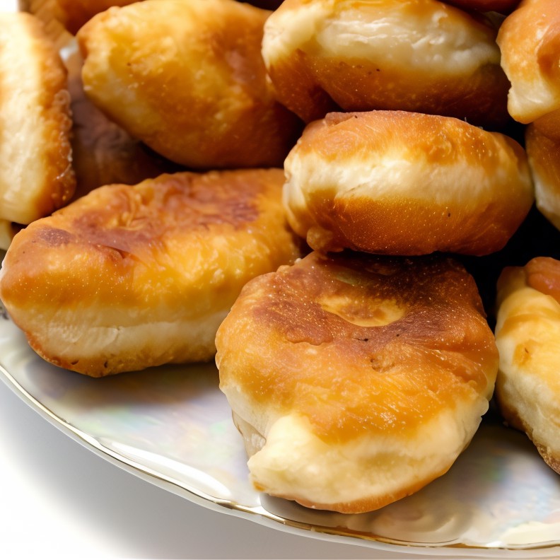 Пышки на белом вине