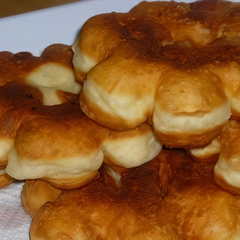 Пышки с сыром