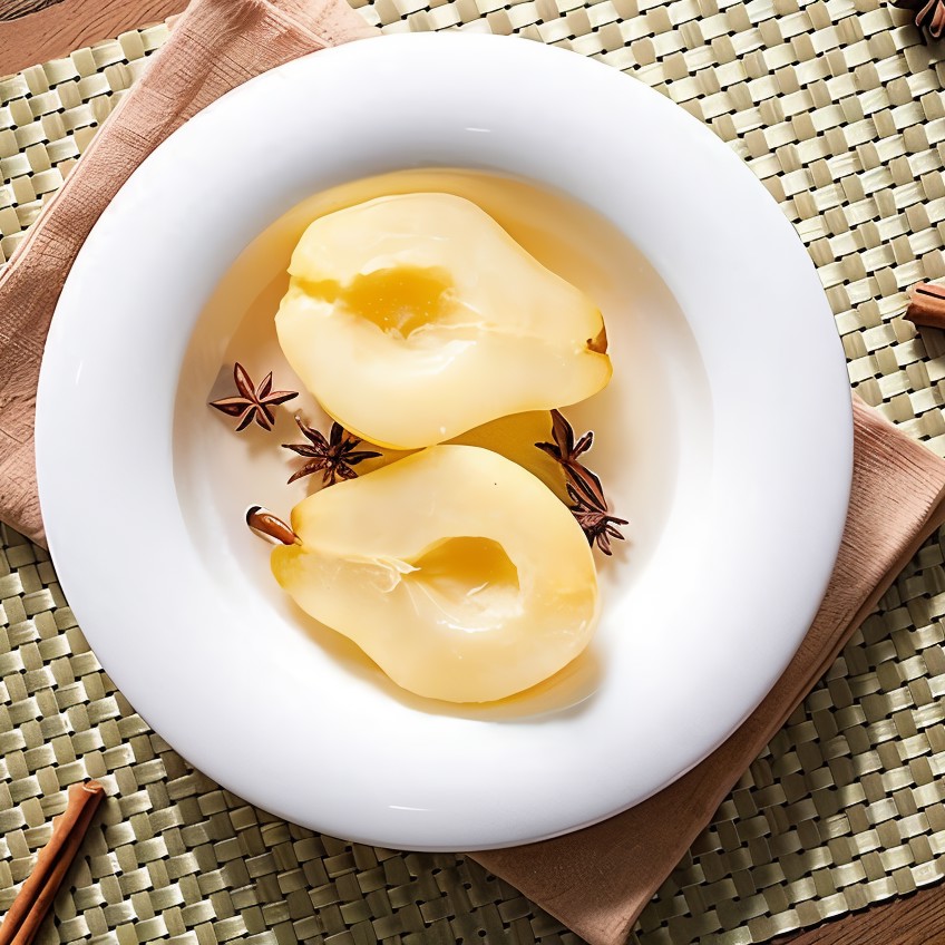 Пьяная груша со специями