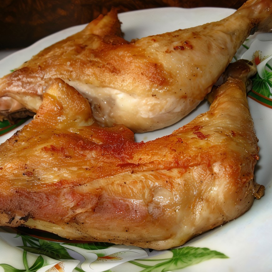 Пьяная курица в вине