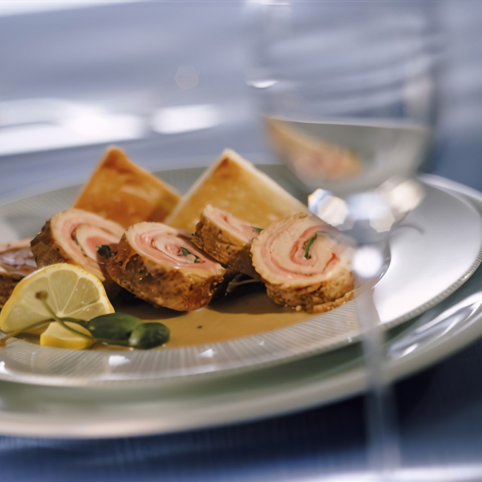 Пьяные рулеты из оленины