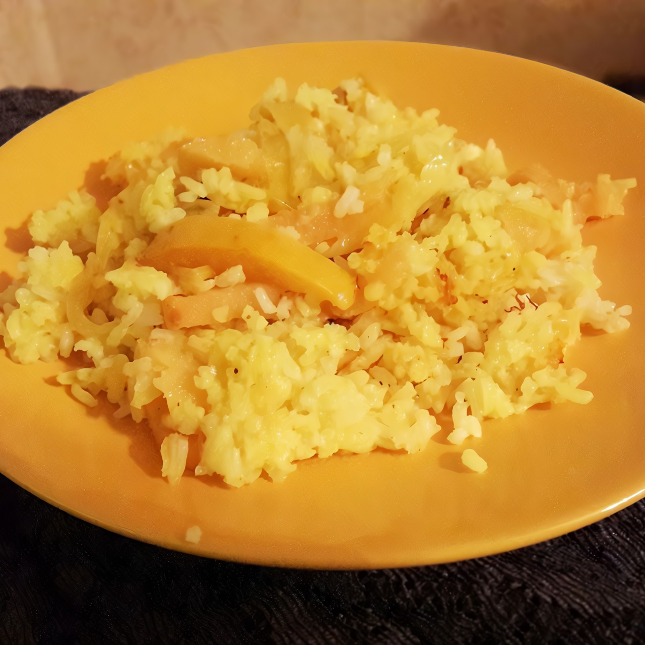 Плов с айвой