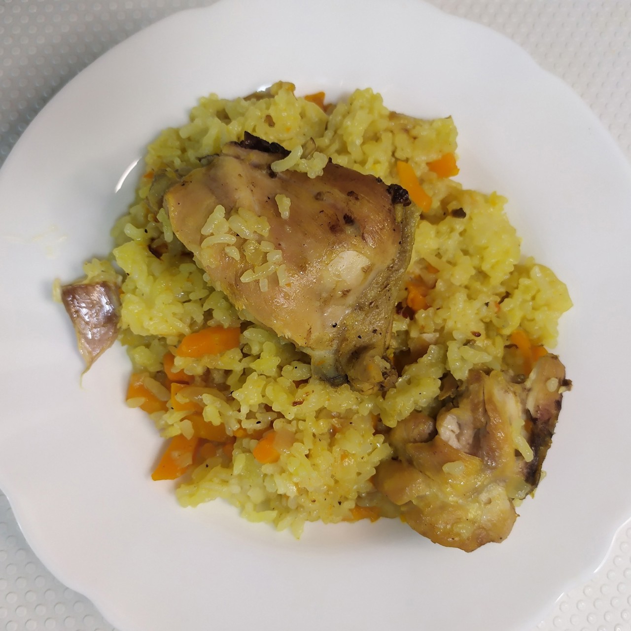 Плов с курицей