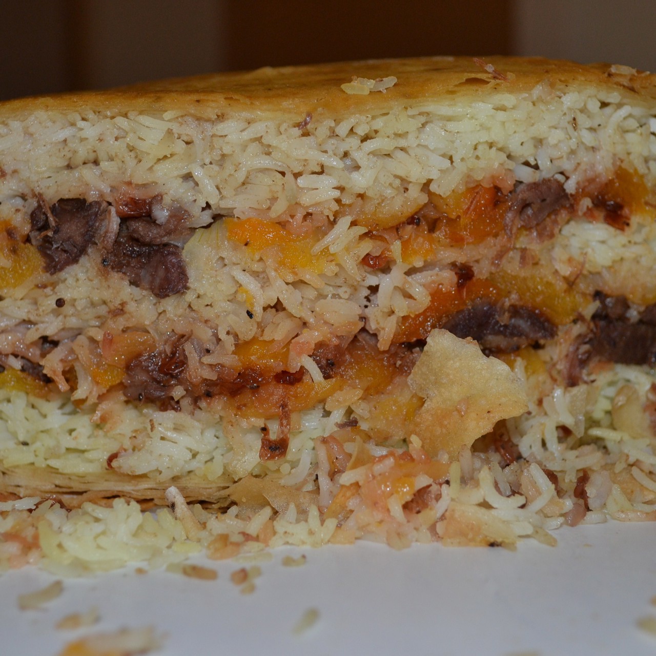 Плов в лаваше