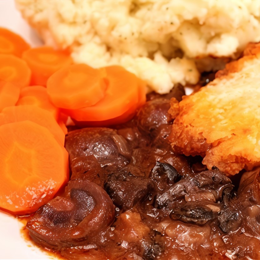 Почки в винном соусе