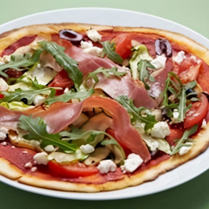 Полезная пицца